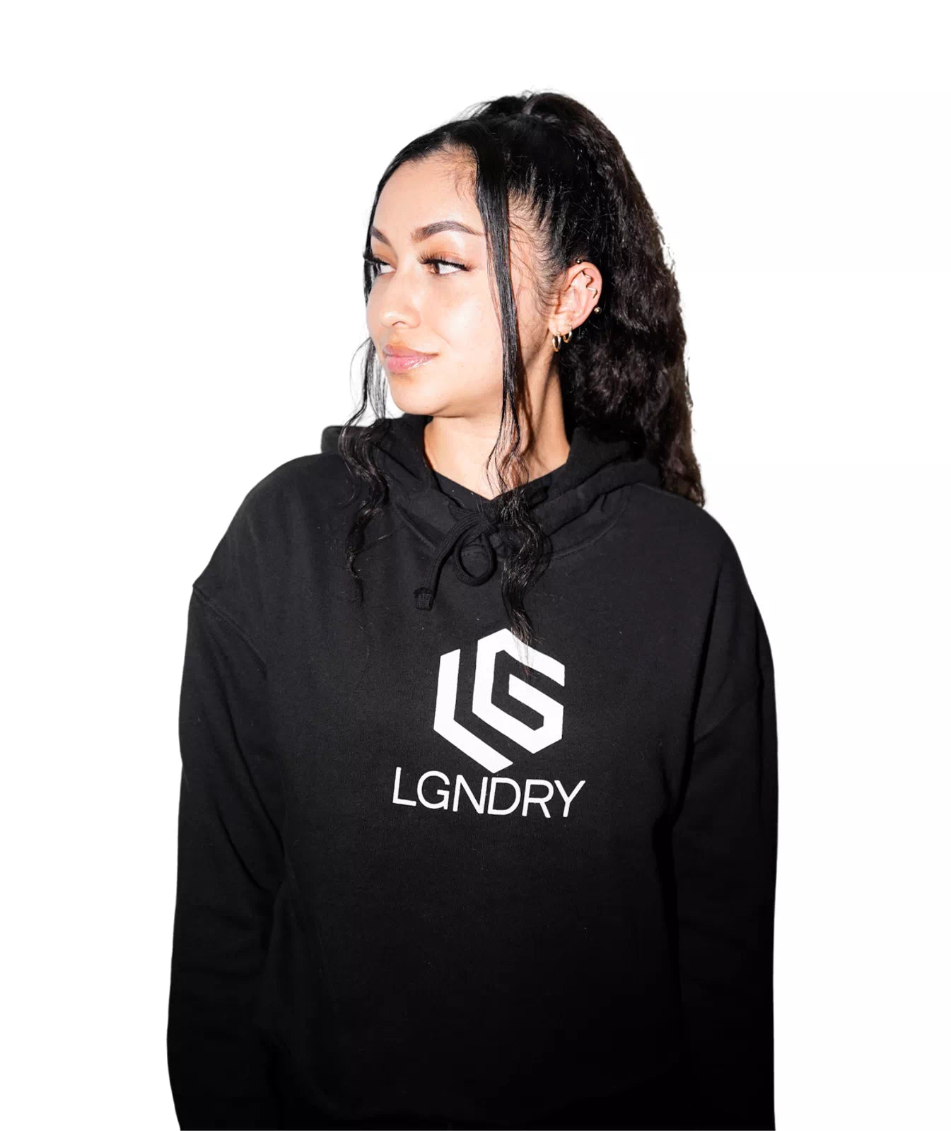 LGNDRY Crop Hoodie
