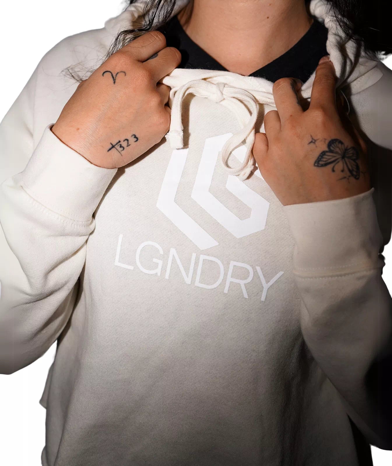 LGNDRY Crop Hoodie